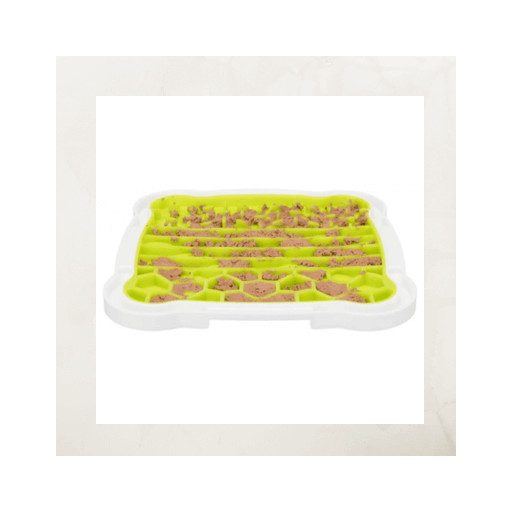 Trixie Lick’n'Snack Licking Plate - jutalomfalat adagoló (tányér) kutyák részére (20x20cm)