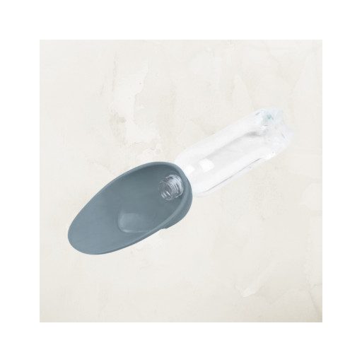 WAUDOG Silicone Bottle cup pet drinker - itató tál PET palackra (szürke) kutyák részére (16,5x9cm)